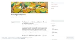 Desktop Screenshot of makingthemarrow.com